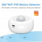Tuya 360° WiFi PIR Bewegungssensor mit Helligkeitserkennung Tuya 360° WiFi PIR Bewegungssensor mit Helligkeitserkennung