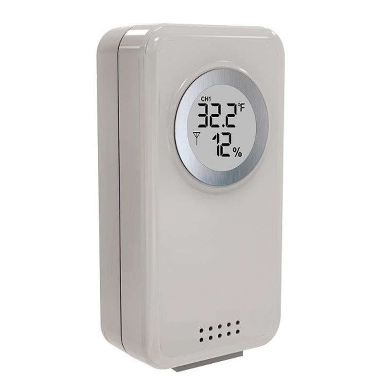 433mhz Wireless LCD Indoor Outdoor Weather Humidity Temperature Remote  Sensor for sale online