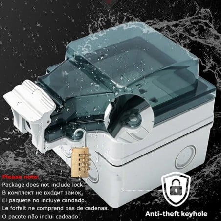 Tuya Presa da Esterno Impermeabile Smart WiFi