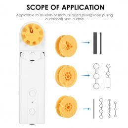 Moteur de rideau Tuya Smart Zigbee avec panneau solaire et commande vocale