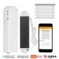 Tuya Smart Zigbee Vorhangmotor mit Solarpanel Tuya Smart Zigbee Vorhangmotor mit Solarpanel