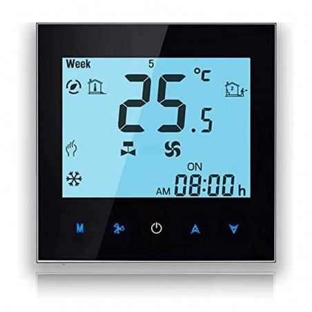 Termostato WiFi Beca BAC-1000ALWE Fan Coil con Sonda
