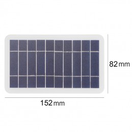 Panneau de charge d'énergie solaire portable Tuya 2W 5V