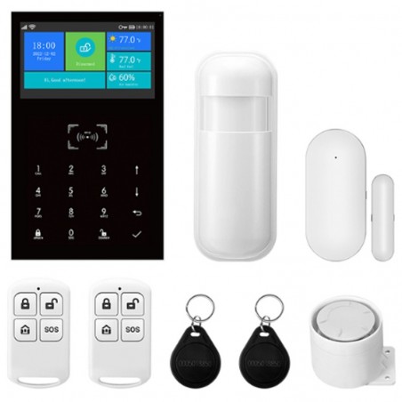 Tuya Kit Sistema di Allarme Domestico WiFi e GSM 4G con RFID