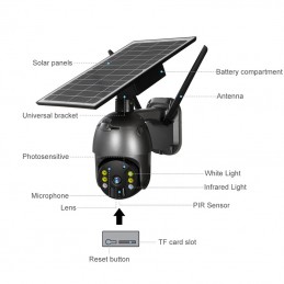 Telecamera Smart WiFi con Pannello Solare: Sorveglianza senza limiti
