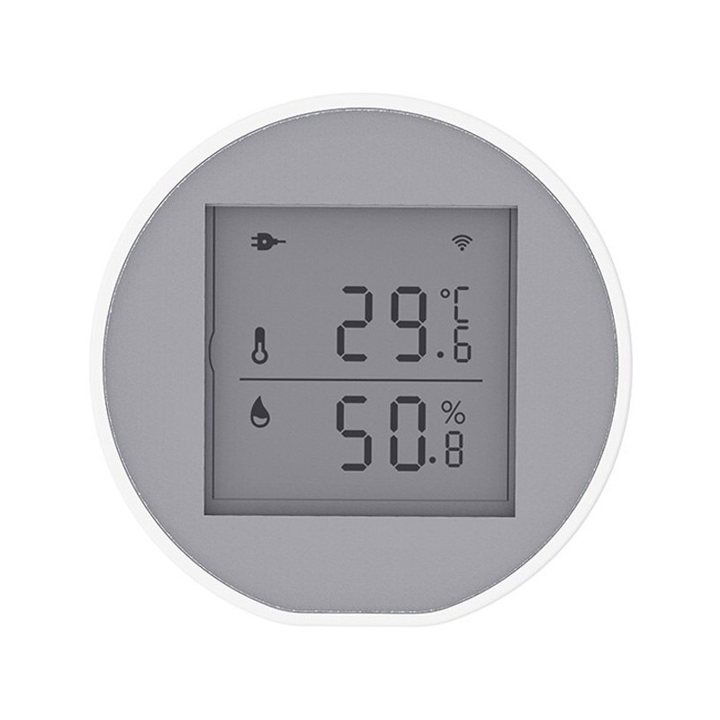 Sensor Mit Display Tuya Smart WiFi Feuchtigkeits- und Temperatursensor mit Display und Alarm