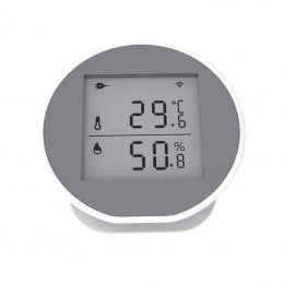 Tuya Smart WiFi Feuchtigkeits- und Temperatursensor mit Display und Alarm