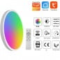 Tuya Smart WiFi Dimmable Plafonnier Led avec Rétroéclairage Tuya Smart WiFi Dimmable Plafonnier Led avec Rétroéclairage