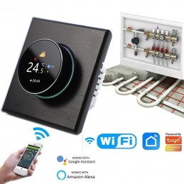 Beca BHT-7000GALW WiFi-Thermostat mit Knopf