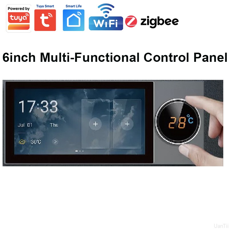 MOES ZigBee Smart Knob Scene Switch Button Wireless Control