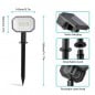 Tuya Smart Solar Garden Light Smart Wi-Fi y Bluetooth