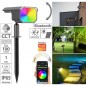 Tuya Luce Solare Intelligente per Giardino Smart Wi-Fi e Bluetooth