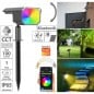 Tuya Smart Solar Garden Light Smart Wi-Fi et Bluetooth