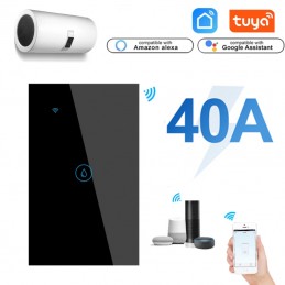 Tuya Touch-Schalter für Smart WiFi und Bluetooth Warmwasserbereiter 40A