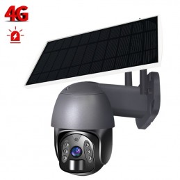 Tuya 4G Smart 3.0MP PTZ-camera met 8W zonnepaneel