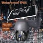 Tuya 3.0MP 4G Smart Camera with 8W PTZ Solar Panel