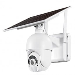 Caméra intelligente Tuya avec carte SIM 4G rotative de 2,0 MP et panneau solaire
