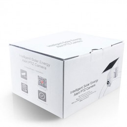 Caméra intelligente Tuya avec carte SIM 4G rotative de 2,0 MP et panneau solaire