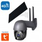 Caméra Intelligente Tuya 3.0MP 4G avec Panneau Solaire PTZ 8W