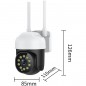 Tuya Telecamera Mini Smart Wifi Impermeabile PTZ 5X Tuya Telecamera Mini Smart Wifi Impermeabile PTZ 5X