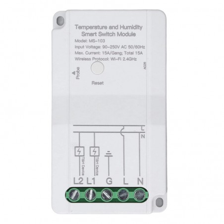 Tuya Smart Switch WiFi-Temperatur- und Luftfeuchtigkeitssensor