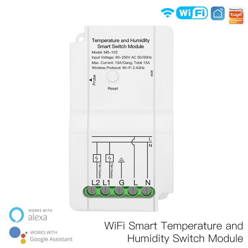 Sensor de temperatura WIFI con interruptor remoto para caldera