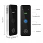 Contrôle d'accès Tuya et interphone vidéo avec WiFi intelligent par empreinte digitale