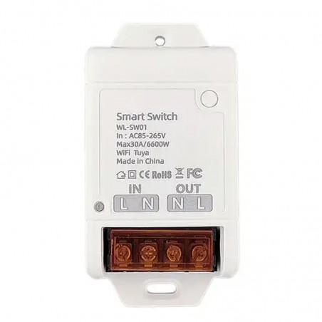 Tuya WiFi Smart Switch High Power tot 30A Spraakbesturing