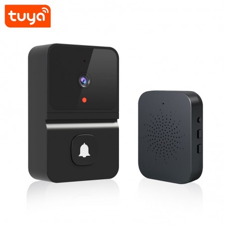 Tuya Video-Türklingel, intelligentes WLAN, Nachtsicht und Zwei-Wege-Audio
