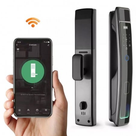 Tuya Elegant Smart WiFi Lock avec Verrouillage Renforcé