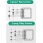 Tuya Zigbee 2-kanaals dimmermodule met neutraal Tuya Zigbee 2-kanaals dimmermodule met neutraal