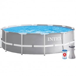 Intex 26712 Prism Frame Pool 366 x 76 with Filter Pump