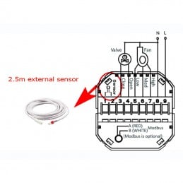 Thermostat WiFi Intelligent pour Climatiseurs Beca BAC-8000 avec Sonde