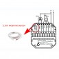 Beca BAC-8000ALWE Termostato Wi-Fi Con Sonda Beca BAC-8000ALWE Termostato Wi-Fi Con Sonda