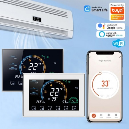 Slimme WiFi Thermostaat voor Beca BAC-8000 Airconditioners met Sonde