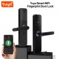Tuya omkeerbaar Smart WiFi biometrisch slot met handgreepslot Tuya omkeerbaar Smart WiFi biometrisch slot met handgreepslot