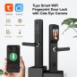 Tuya Serratura Biometrica Smart WiFi con Display e Telecamera