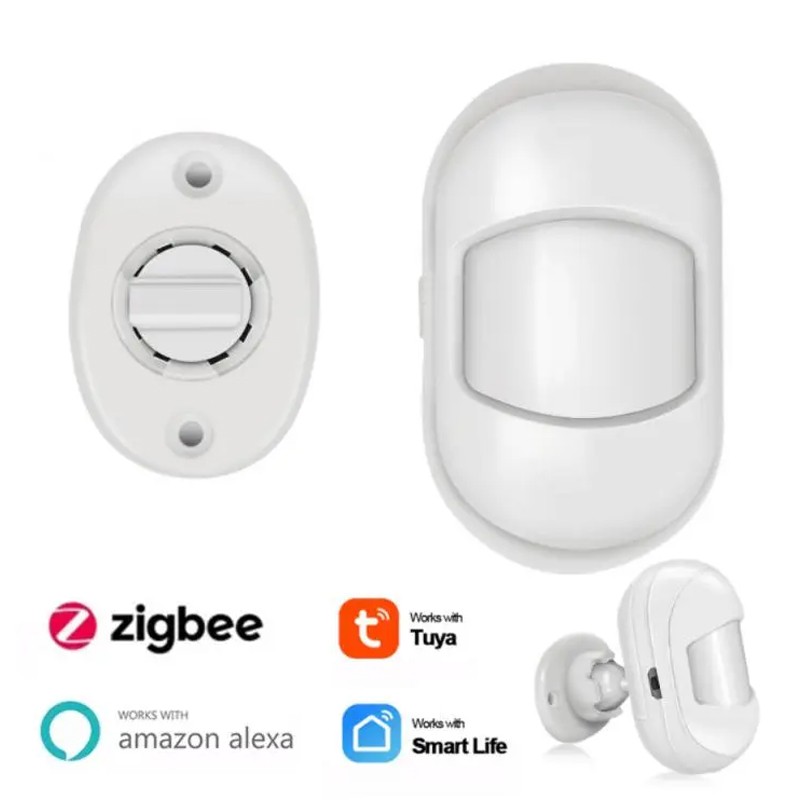 ZigBee Capteur De Température, Capteur D'Humidité ZigBee, Capteur De  Lumière ZigBee, Capteur ZigBee 3 En 1, APP Tuya et Smartlife, Petit Carré