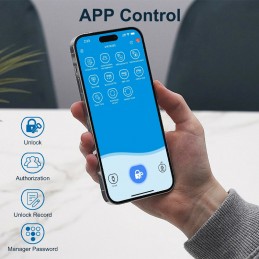 Slimme elektronische cilinder: veiligheid en gemak binnen app-bereik