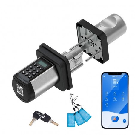 Serrure électronique Bluetooth intelligente d'intérieur Welock avec clavier