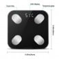 Tuya Smart WiFi-badkamerweegschaal met digitaal LED-display Tuya Smart WiFi-badkamerweegschaal met digitaal LED-display
