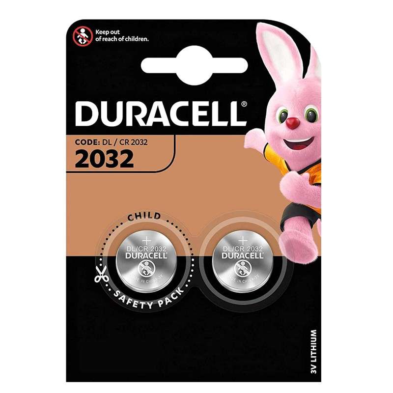 Duracell CR2032 Coin Cell Speciality Lithium Battery 4 Pack