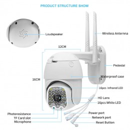 Telecamera CCTV Esterna 4G: Visione Chiara e Connessione Stabile