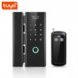 Cerradura de huella digital Tuya para puertas de vidrio WiFi inteligentes Cerradura de huella digital Tuya para puertas de vidrio WiFi inteligentes