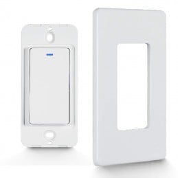 Tuya 3-Wege 100–120 V WLAN-Smart-Druckschalter mit physischer Taste