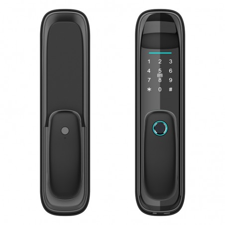 Serrure électronique biométrique intelligente WiFi Tuya 5 en 1