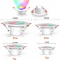 Foco LED Empotrable Tuya Smart ZigBee RGBCW