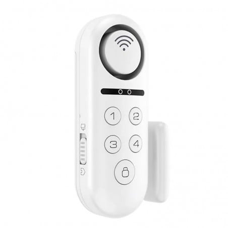 Capteur de porte et fenêtre WIFI intelligent Tuya avec sirène et mot de passe
