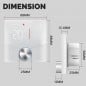 Thermostat WiFi intelligent Beca BAC-009ALW Thermostat WiFi intelligent Beca BAC-009ALW