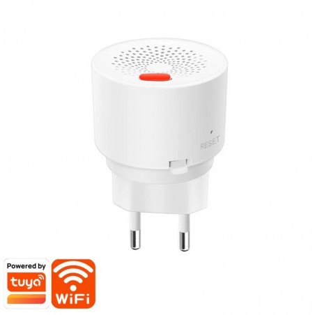 Tuya Smart WiFi Methangasdetektor Sensor Kompatibel mit Alexa Google